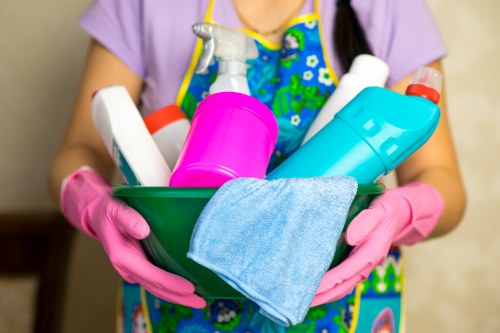 Professional move out cleaning in an Enfield home kitchen