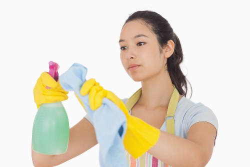 Enfield carpet cleaners reviewing safety procedures on site