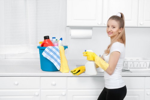 Fresh, well-maintained office interior cleaned for local Enfield customers