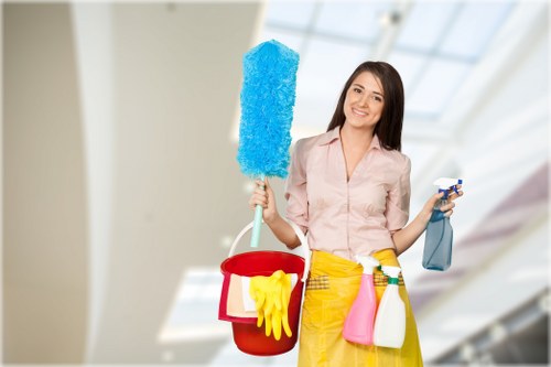 Final clean after renovation work in an Enfield house or business