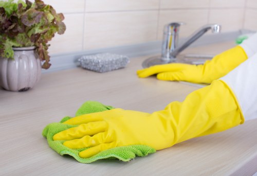 Bright, streak-free windows after cleaning in Enfield