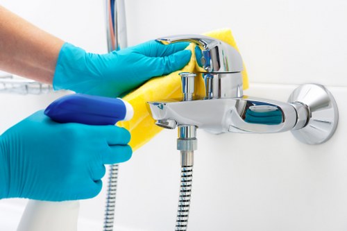 Local cleaning team handling a property in Enfield