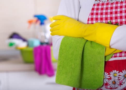 Deep cleaning of kitchen and bathroom areas in Enfield