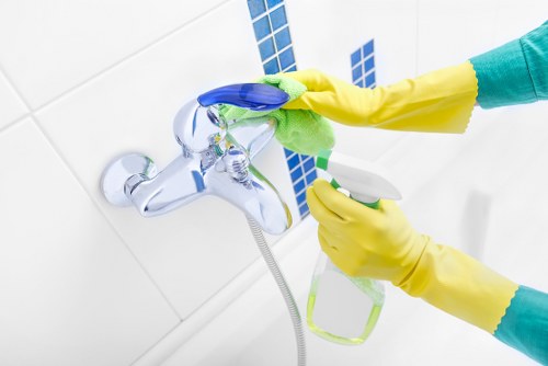Curtain cleaning process for residential and commercial customers in Enfield