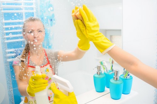 Local Enfield cleaners handling a property refresh with care