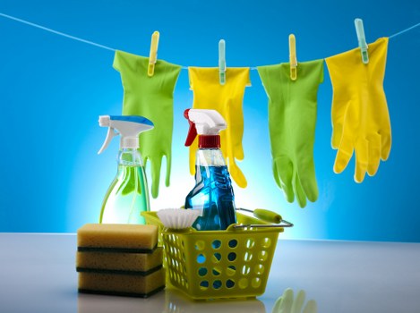 Local Enfield cleaners working on a rental property handover
