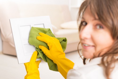 Sorted household contents prepared for responsible removal